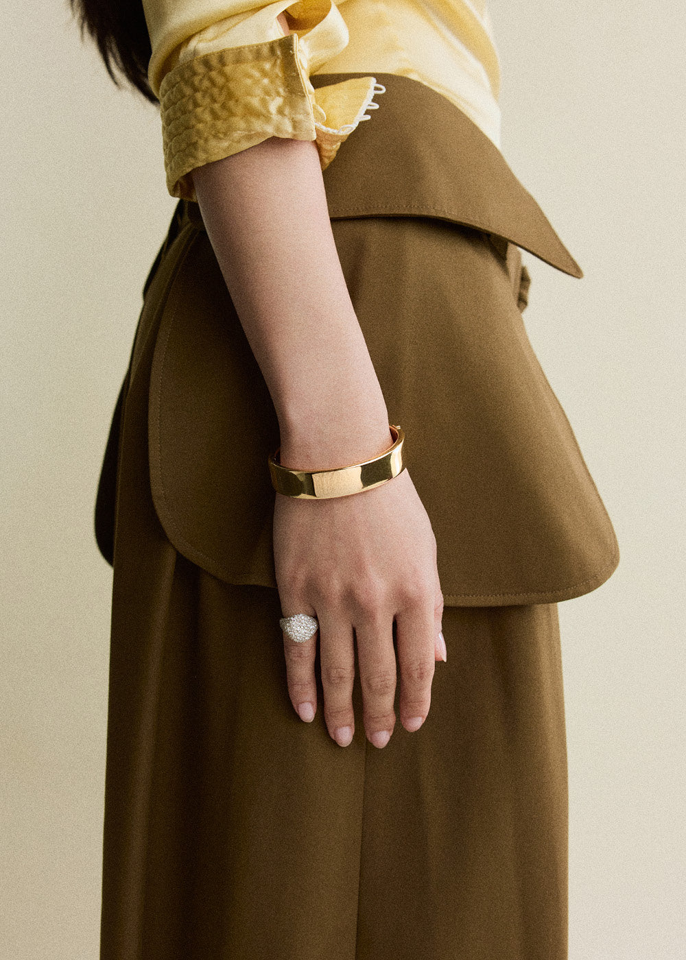 Gold Dust Bangle 15mm