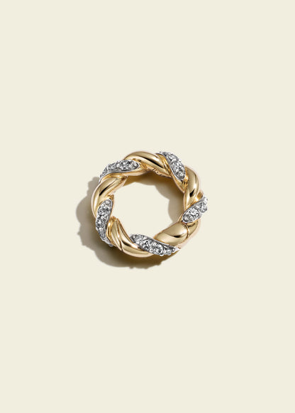 Modern Finish Diamond Rope Connector