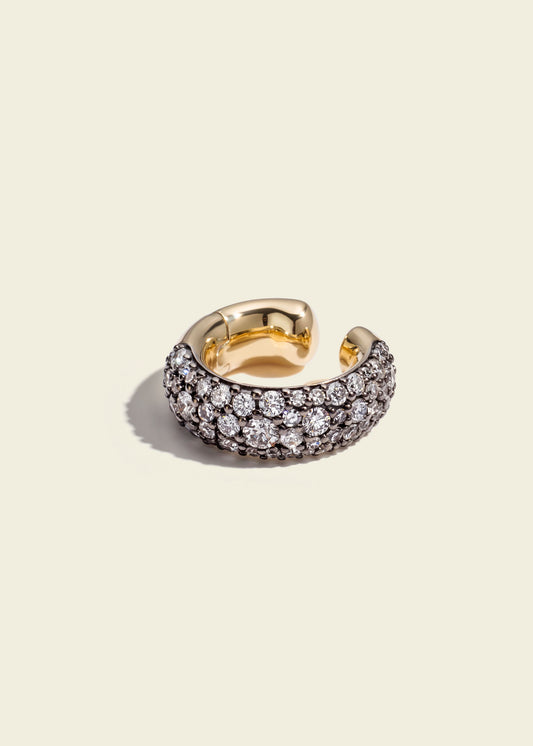 Diamond Gold Dust Ear Cuff