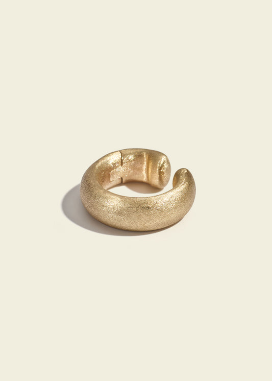 Satin Gold Dust Ear Cuff
