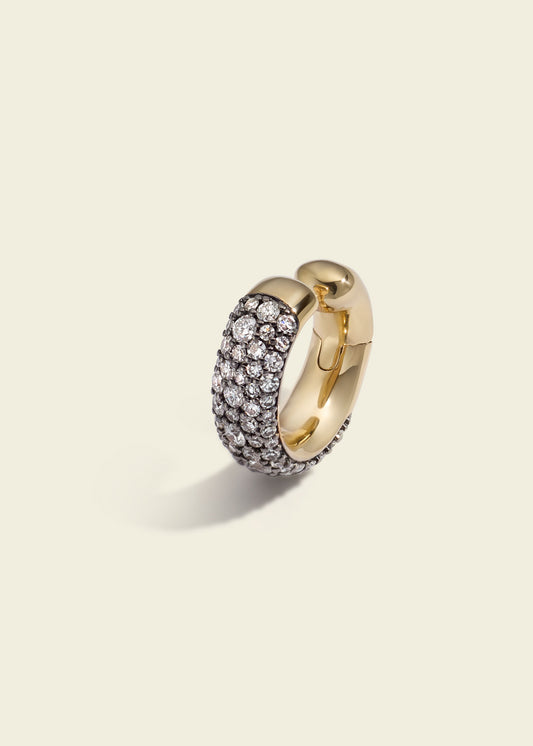 Diamond Gold Dust Ear Cuff