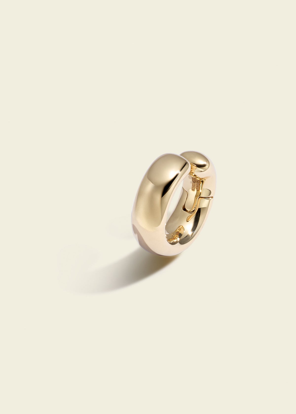 Polished Gold Dust Ear Cuff