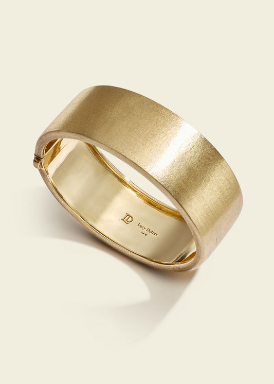 Gold Dust Bangle 25mm