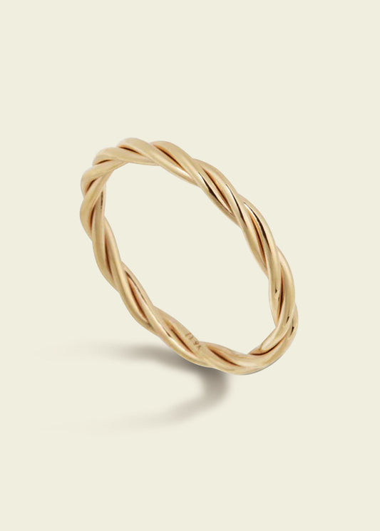 Twisted Rope Ring