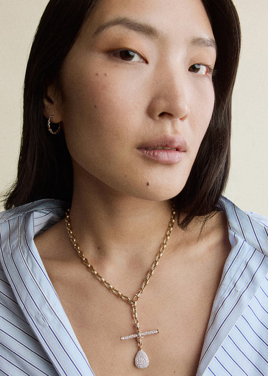 Diamond Rope Hoops