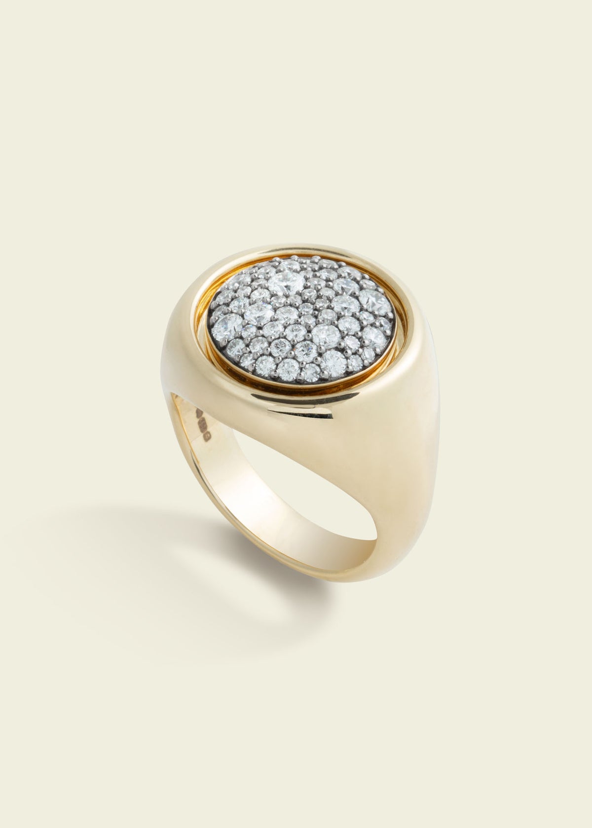 Antique Finish Smartie Ring