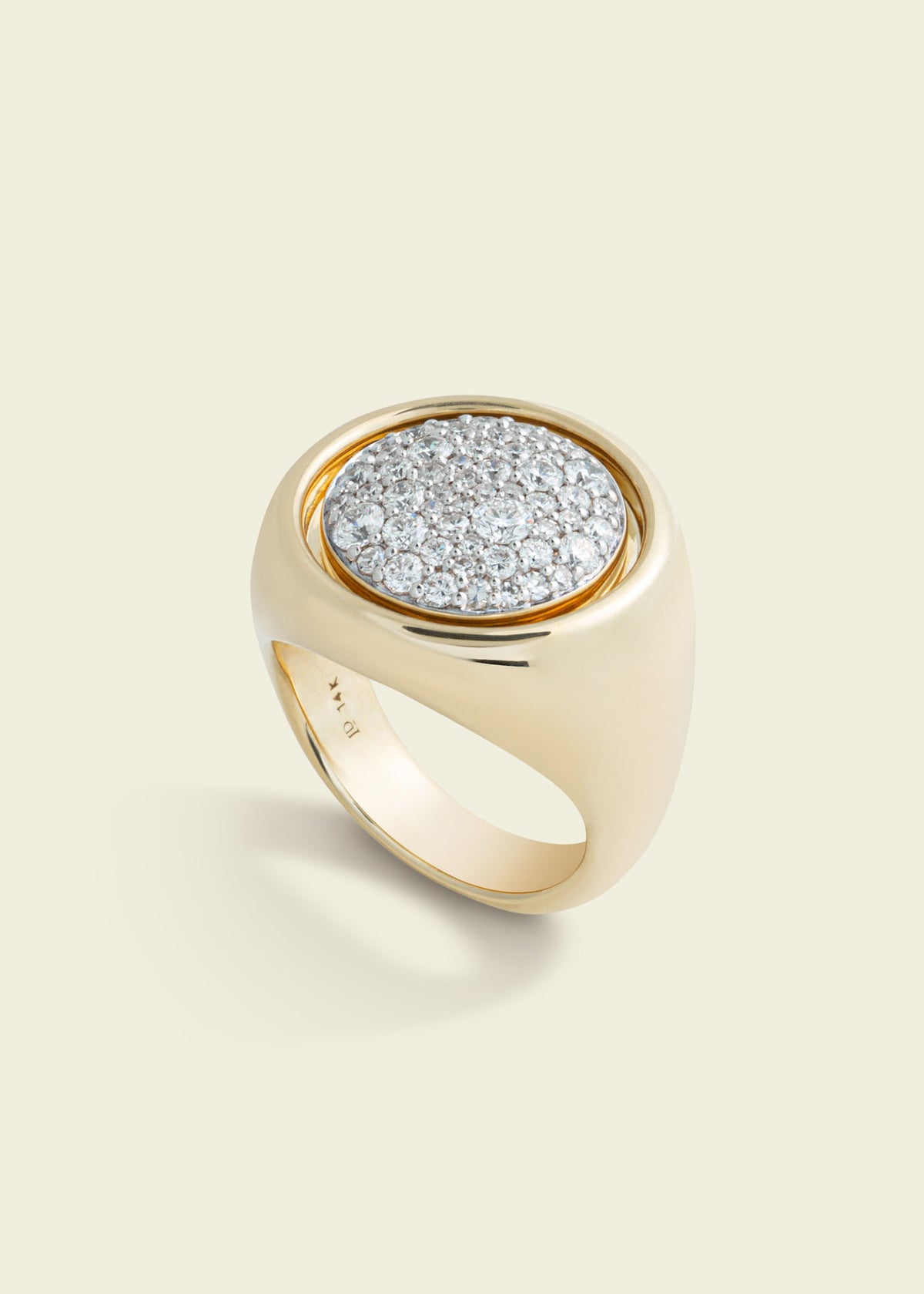 Modern Finish Smartie Ring