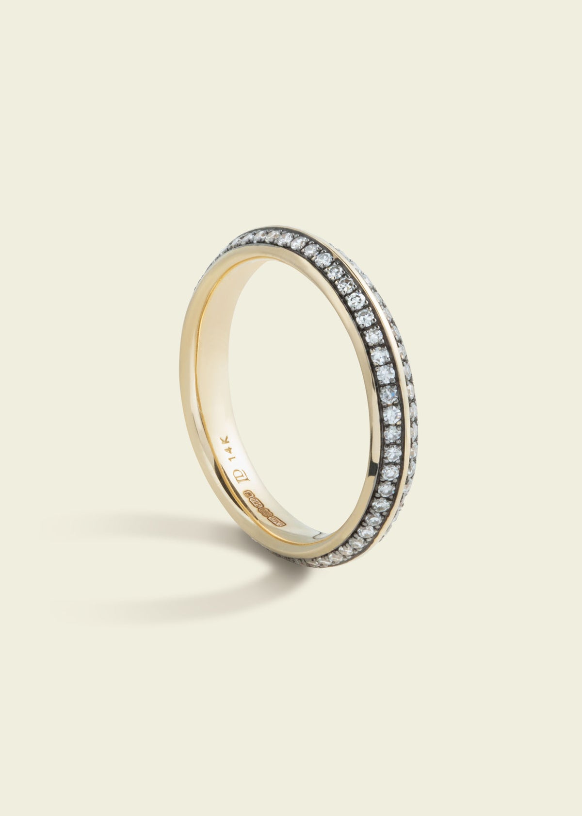 Antique Finish Wishbone Ring