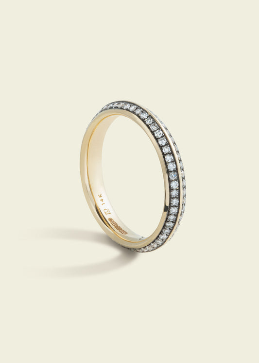 Antique Finish Wishbone Ring