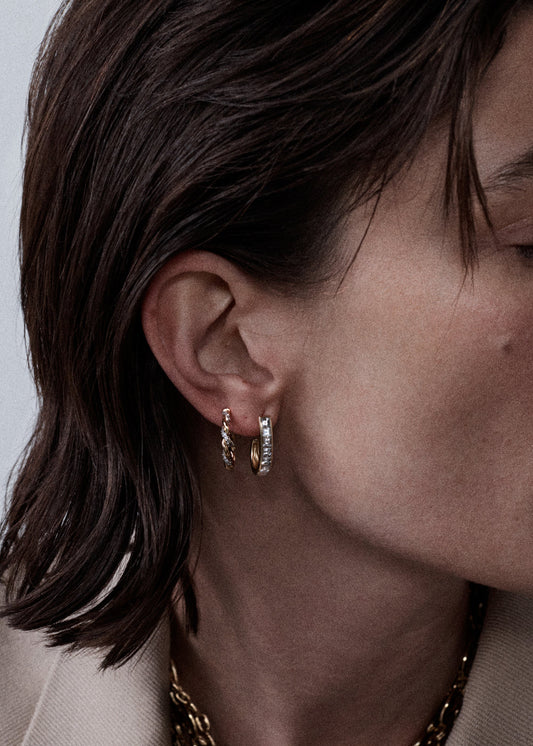 Diamond Rope Hoops
