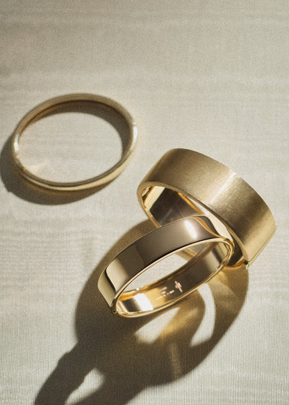 Gold Dust Bangle 15mm