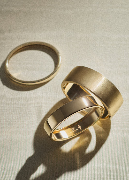 Gold Dust Bangle 7mm