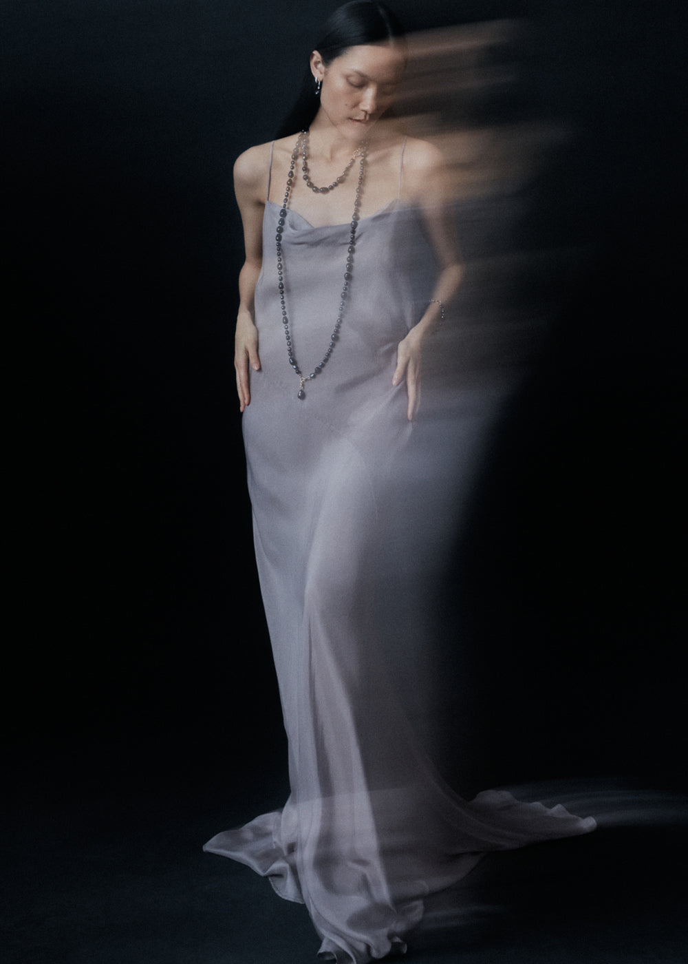Nyx Long Baroque Pearl Necklace