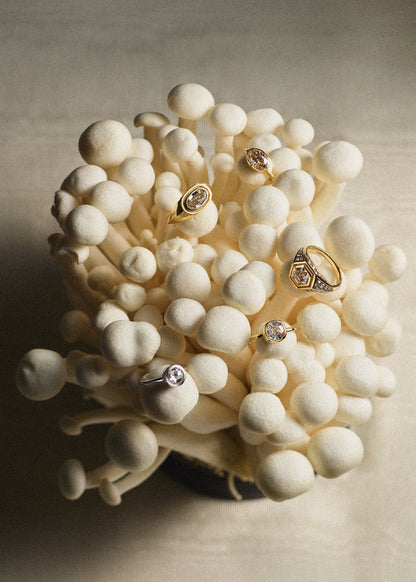 Marquise-cut Paradigm Pinky Ring